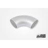 Aluminum pipe 90° 100x3 mm, long radius