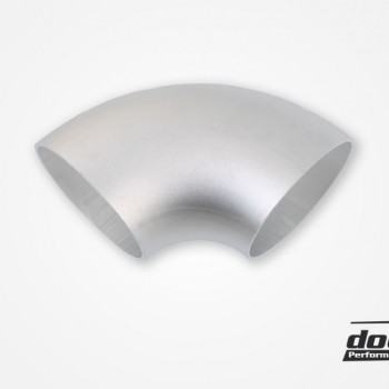 Aluminum pipe 90° 100x3 mm, short radius