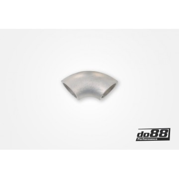 Aluminum pipe 90° 35x2,5 mm, short radius