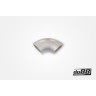 Aluminum pipe 90° 35x2,5 mm, short radius