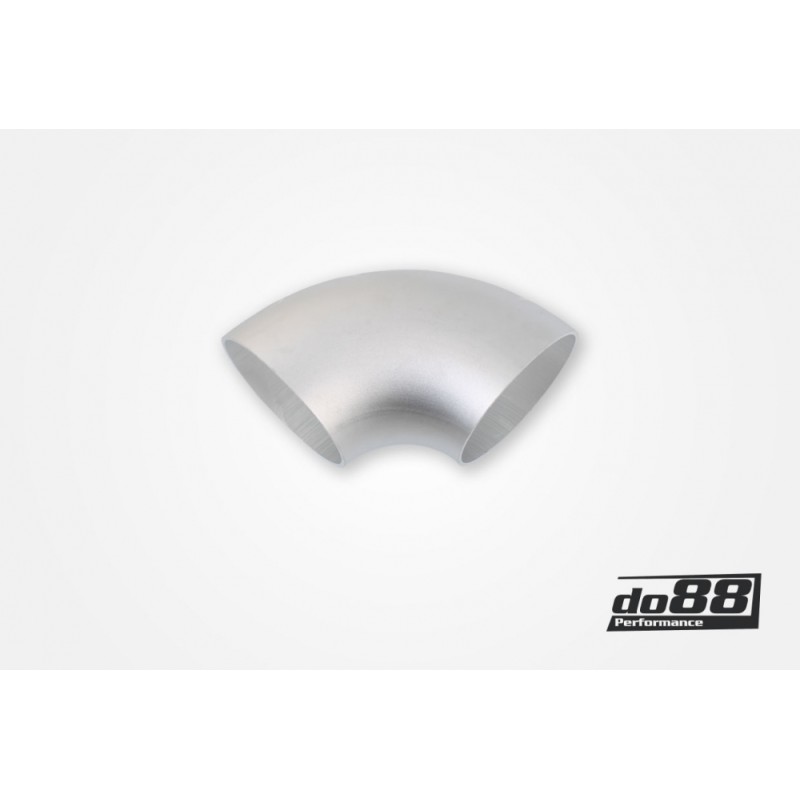 Aluminum pipe 90° 50x3 mm, short radius