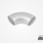 Aluminum pipe 90° 60x3 mm, long radius