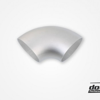Aluminum pipe 90° 60x3 mm, short radius