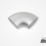 Aluminum pipe 90° 60x3 mm, short radius