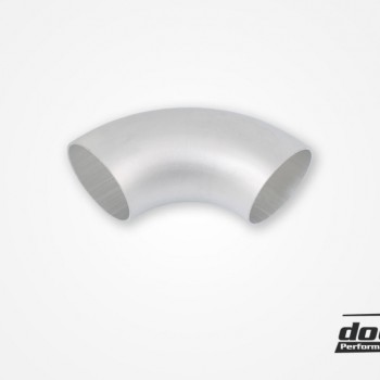 Aluminum pipe 90° 76x3 mm, long radius