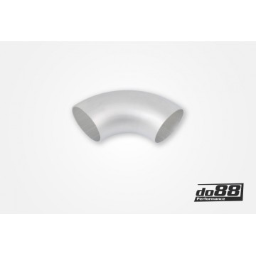 Aluminum pipe 90° 76x3 mm, long radius