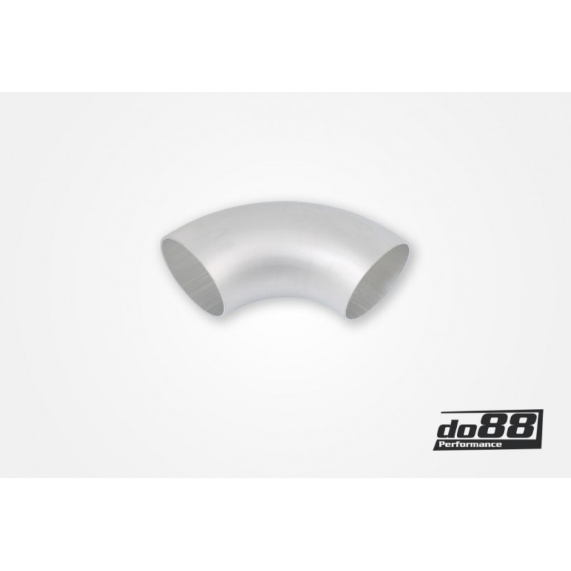 Aluminum pipe 90° 76x3 mm, long radius
