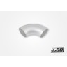 Aluminum pipe 90° 76x3 mm, long radius