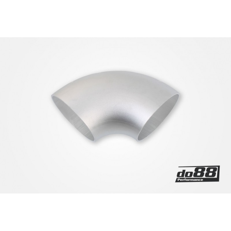Aluminum pipe 90° 76x3 mm, short radius