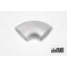 Aluminum pipe 90° 76x3 mm, short radius