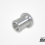 Pipe end with hose connection 25mm