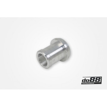 Pipe end with hose connection 32mm