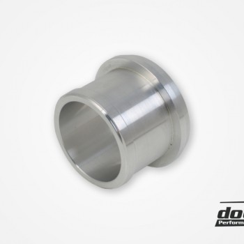 Pipe end with slanganslutning 50mm