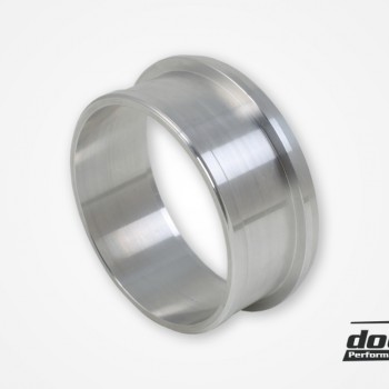 Pipe end with slanganslutning 76mm