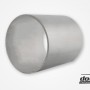 Aluminium pipe 100x3 mm, length 100 mm