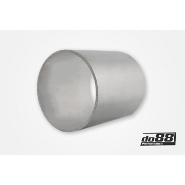 Aluminium pipe 89x3 mm, length 100 mm