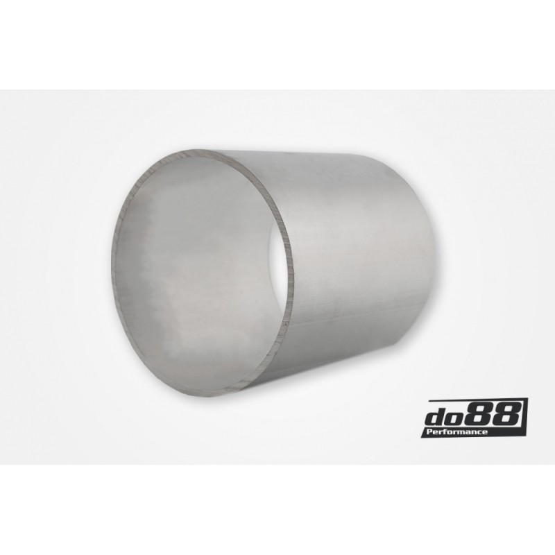 Aluminium pipe 89x3 mm, length 100 mm