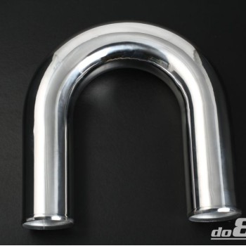 Aluminium pipe 180 degree 3,125'' (80mm)