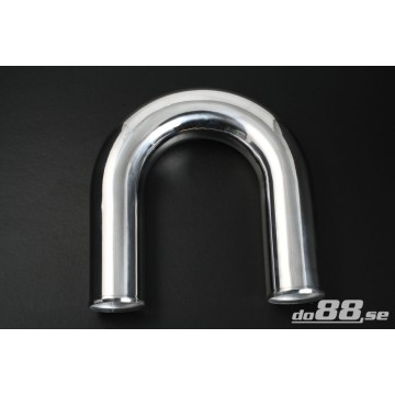 Aluminium pipe 180 degree 3,125'' (80mm)