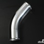 Aluminium pipe 45 degree 4'' (102mm)