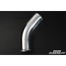 Aluminium pipe 45 degree 4'' (102mm)