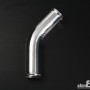 Aluminium pipe 45 degree 2,5'' (63mm)