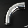 Aluminium pipe 90 degree 4'' (102mm)
