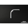 Aluminium pipe 90 degree 1'' (25mm)
