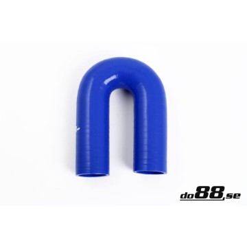 Silicone Hose Blue 180 degree 1,75'' (45mm)