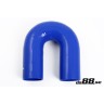 Silicone Hose Blue 180 degree 2,375'' (60mm)