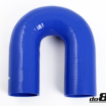 Silicone Hose Blue 180 degree 3,5'' (89mm)