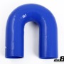 Silicone Hose Blue 180 degree 3,5'' (89mm)