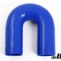 Silicone Hose Blue 180 degree 3,75'' (95mm)