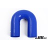 Silicone Hose Blue 180 degree 3,75'' (95mm)