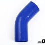 Silicone Hose Blue 45 degree 4,25'' (108mm)