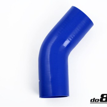 Silicone Hose Blue 45 degree 3,125'' (80mm)