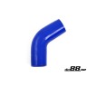 Silicone Hose Blue 60 degree 3,5'' (89mm)