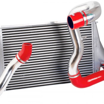 BigPack SAAB 9-3 2.8T V6 06-11, Red hoses