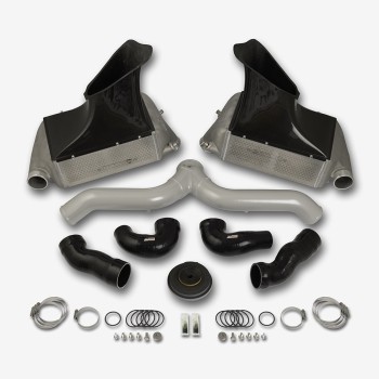BigPack Porsche 911 Turbo (997.1) Silver Pipe