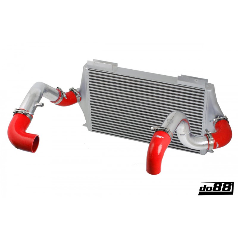 BigPack Volvo 700 900 Turbo 92-98, Red hoses, 76mm throttle