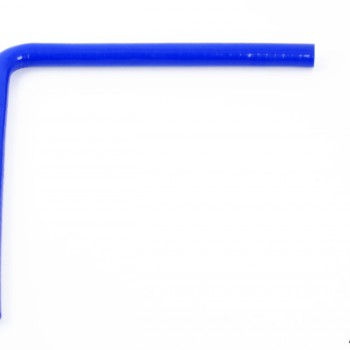 Silicone Hose Blue 90 degree long leg 0,5'' (13mm)