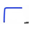 Silicone Hose Blue 90 degree long leg 0,5'' (13mm)