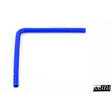 Silicone Hose Blue 90 degree long leg  0,625'' (16mm)