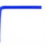 Silicone Hose Blue 90 degree long leg  0,625'' (16mm)