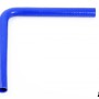 Silicone Hose Blue 90 degree long leg  0,875'' (22mm)