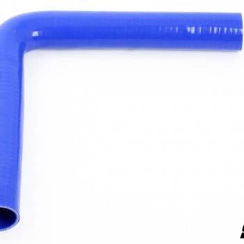 Silicone Hose Blue 90 degree long leg 1,625'' (41mm)