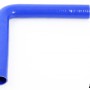 Silicone Hose Blue 90 degree long leg 1,75'' (45mm)