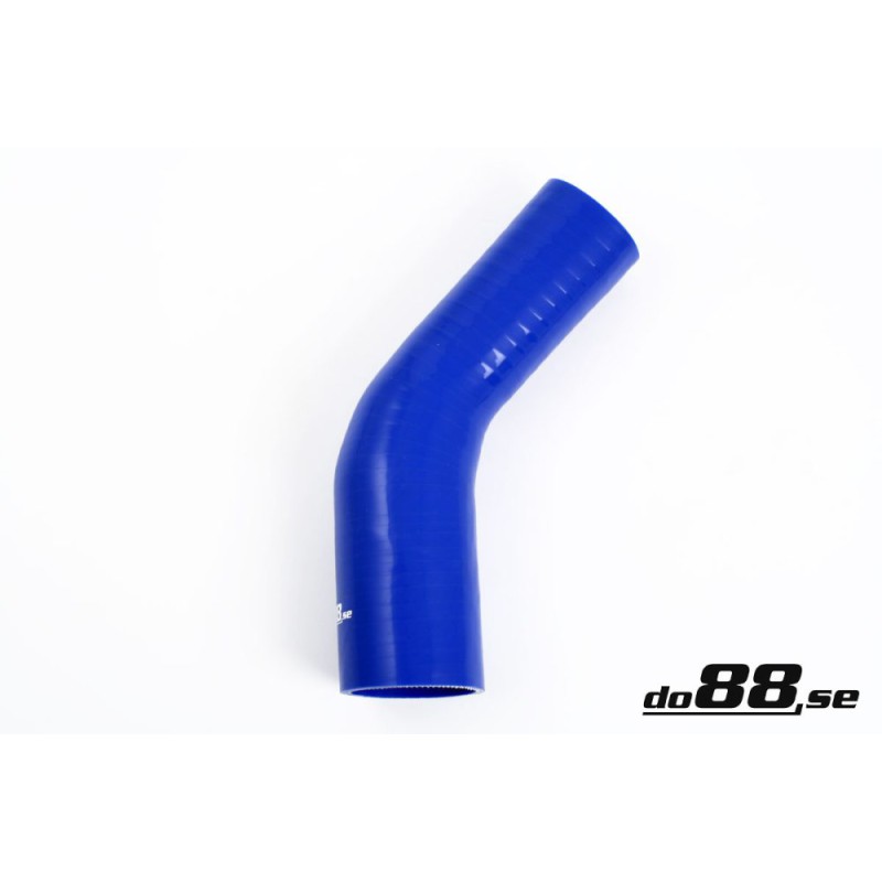 Silicone Hose Blue 45 degree 0,75 - 1,25'' (19-32mm)