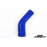 Silicone Hose Blue 45 degree 1,75 - 2,5'' (45-63mm)
