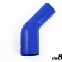 Silicone Hose Blue 45 degree 3,125 - 4'' (80-102mm)